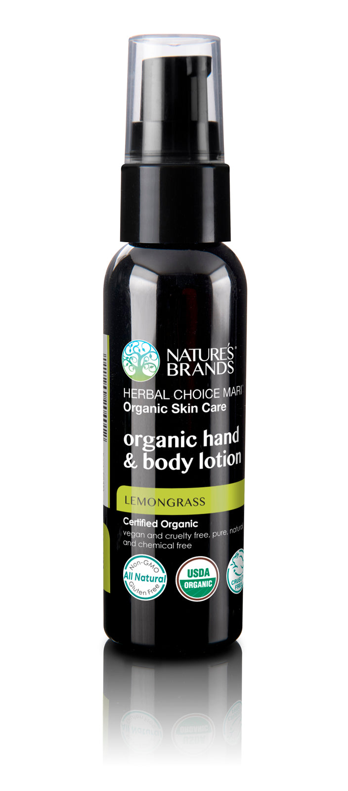 Herbal Choice Mari Organic Hand And Body Lotion, Lemongrass
