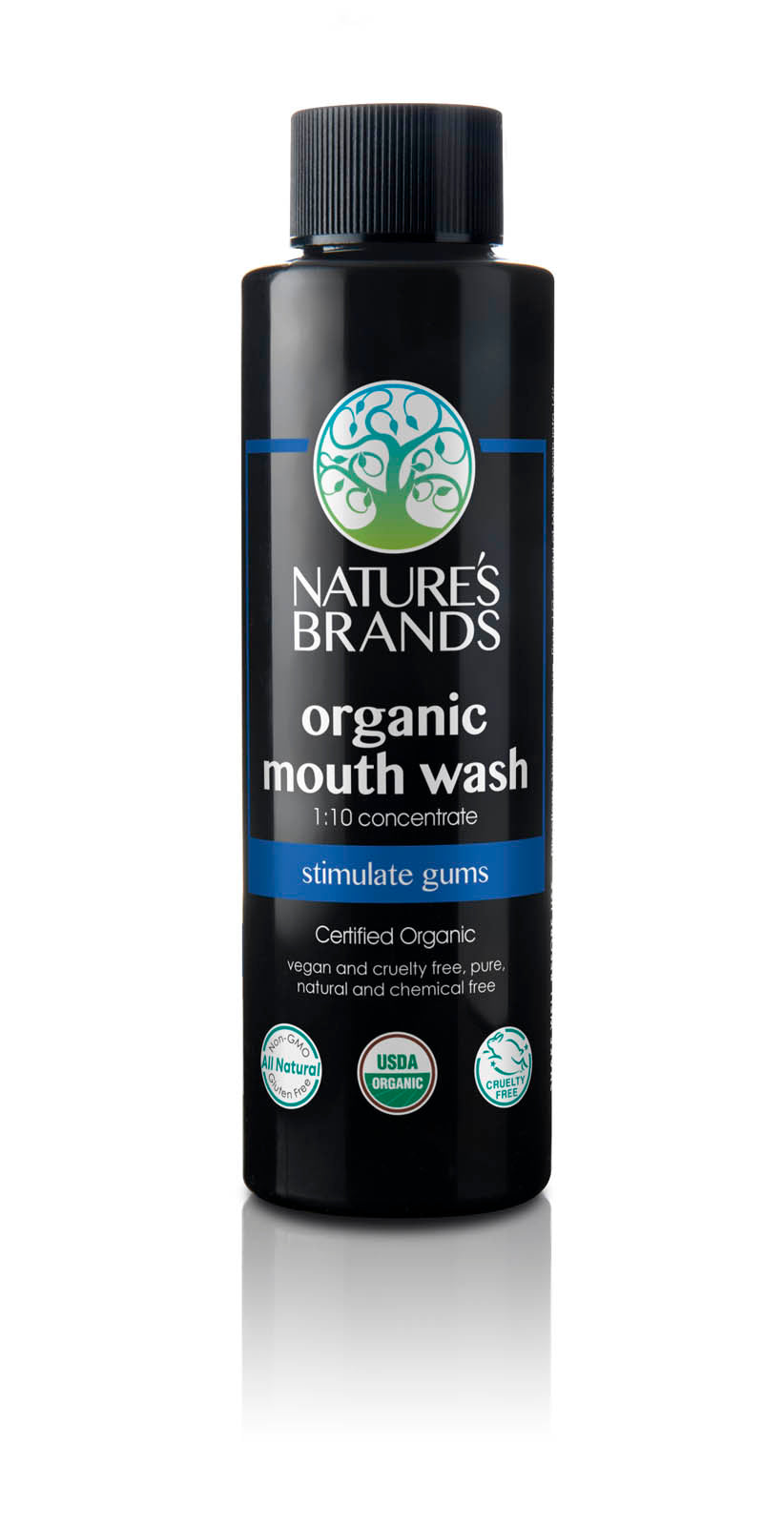 Herbal Choice Mari Organic Mouth Wash, 1:10 Concentrate