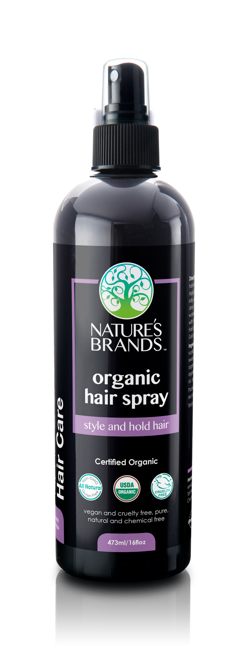 Organic Hair Spray by Herbal Choice Mari- No Toxic Synthetic Chemicals - Organic Hair Spray by Herbal Choice Mari- No Toxic Synthetic Chemicals - Organic Hair Spray by Herbal Choice Mari- No Toxic Synthetic Chemicals