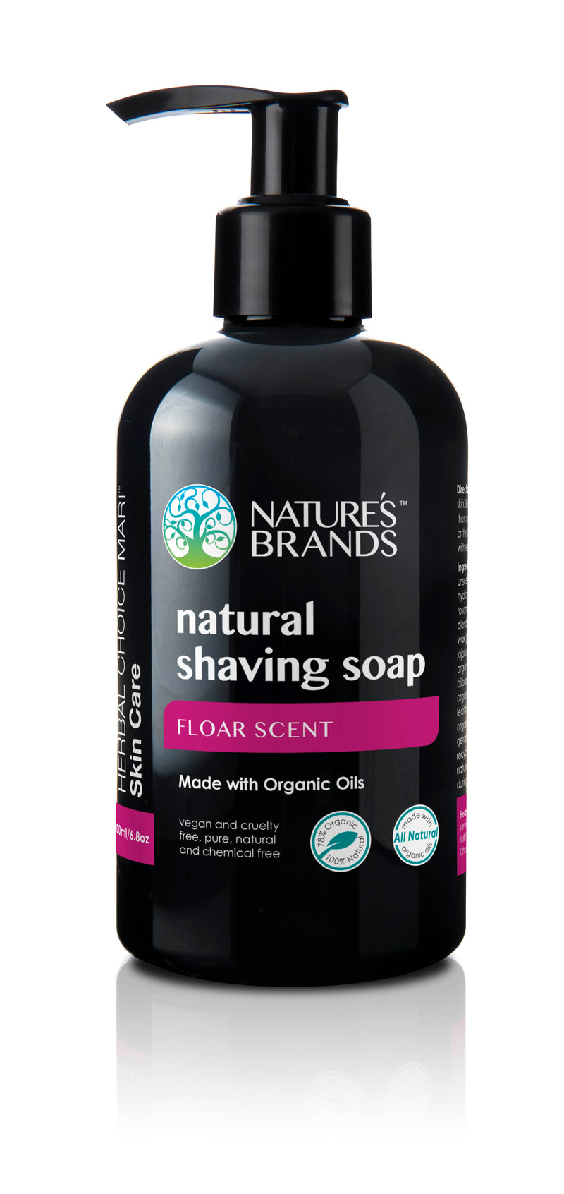 Herbal Choice Mari Natural Shaving Soap; Made with Organic - Herbal Choice Mari Natural Shaving Soap; Made with Organic - Herbal Choice Mari Natural Shaving Soap; Made with Organic