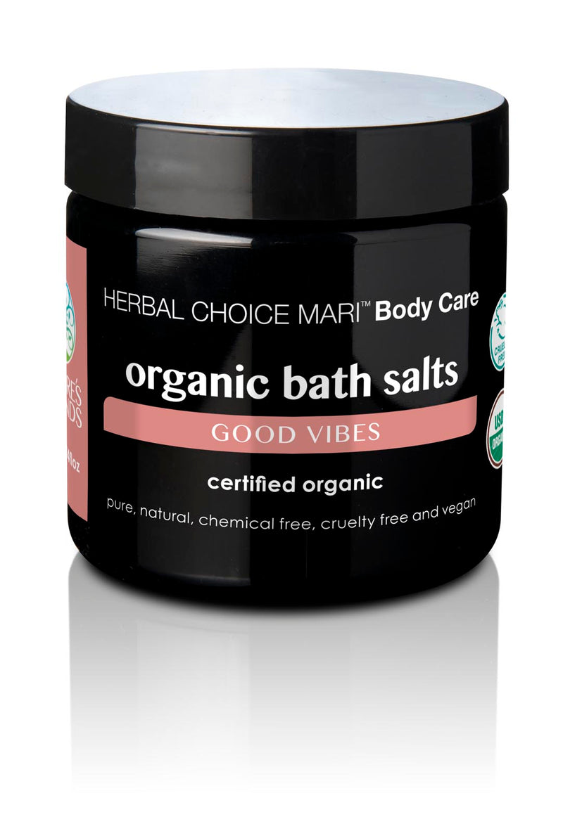 Herbal Choice Mari Organic Bath Salts, Good Vibes - Herbal Choice Mari Organic Bath Salts, Good Vibes - Herbal Choice Mari Organic Bath Salts, Good Vibes