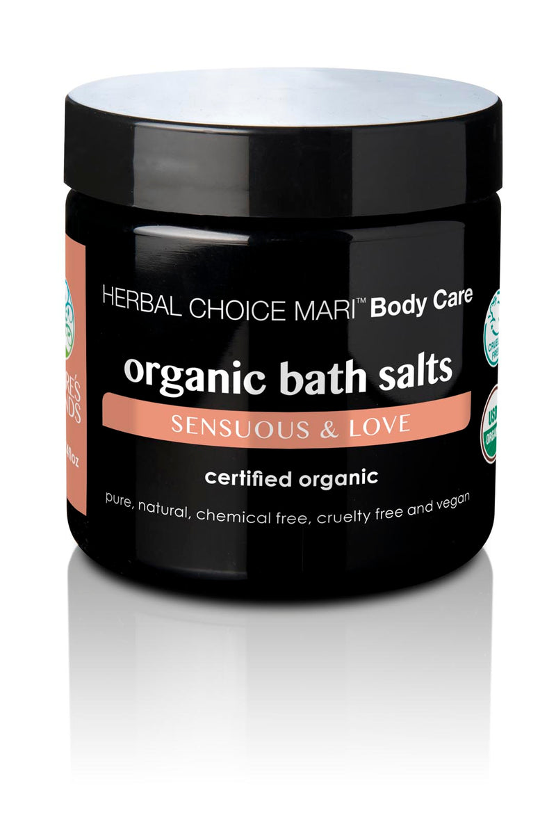 Herbal Choice Mari Organic Bath Salts, Sensuous & Love - Herbal Choice Mari Organic Bath Salts, Sensuous & Love - Herbal Choice Mari Organic Bath Salts, Sensuous & Love