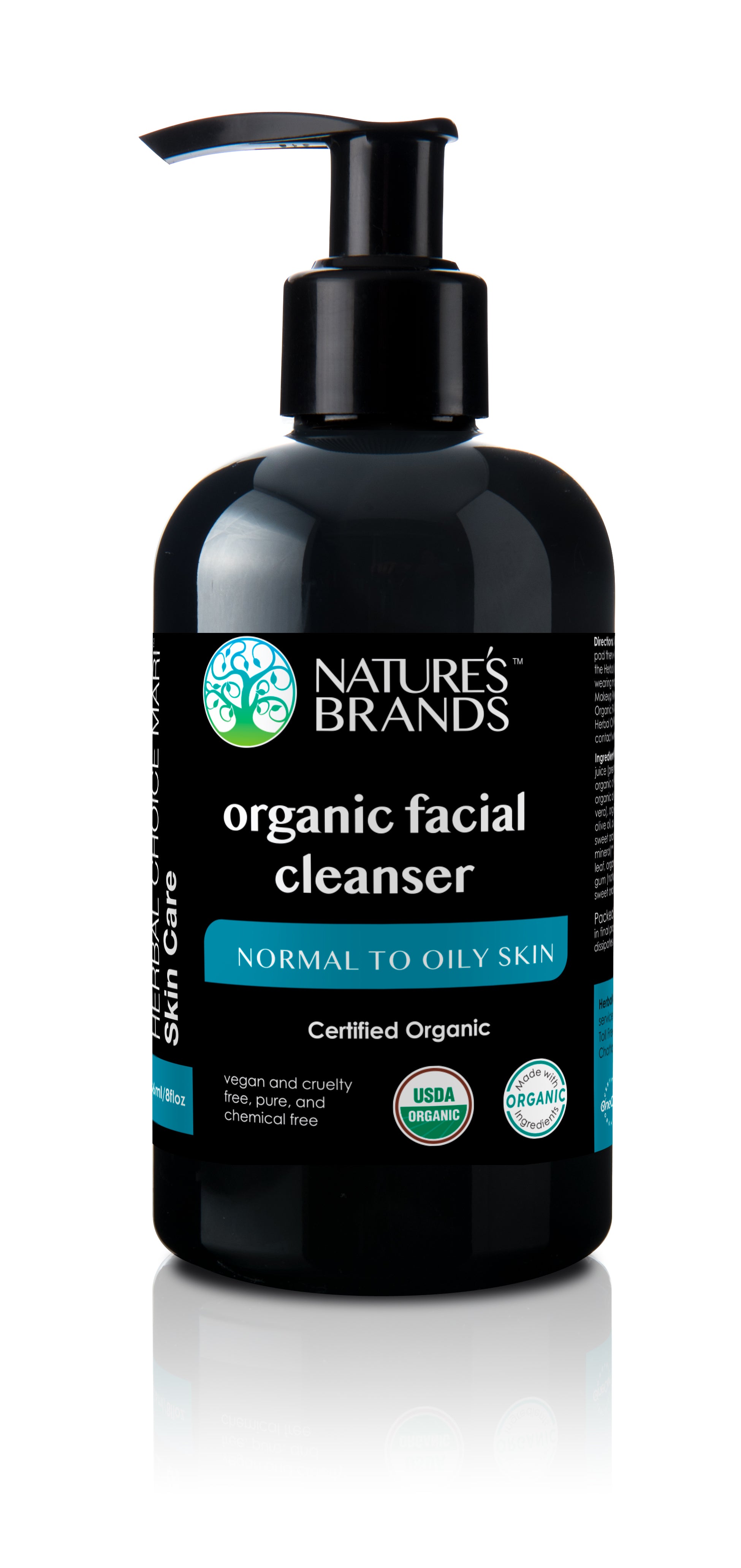 Herbal Choice Mari Organic Facial Cleanser, Normal to Oily Skin
