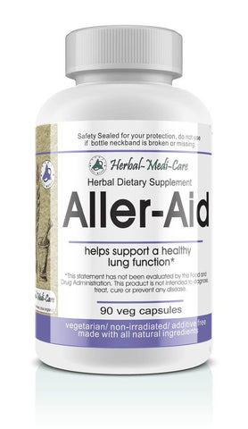 Herbal-Medi-Care Whole Food Aller-Aid (Congestion Relief) Vegetarian Capsules; 90-Count