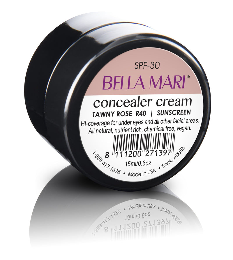 Bella Mari Natural Concealer Cream - Bella Mari Natural Concealer Cream - Tawny Rose
