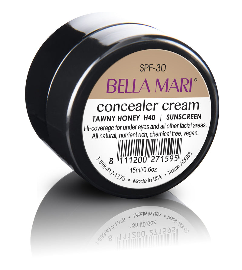 Bella Mari Natural Concealer Cream - Bella Mari Natural Concealer Cream - Tawny Honey