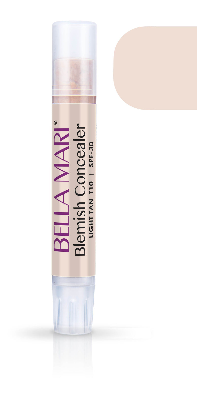 Bella Mari Natural Blemish Concealer Stick; 0.1floz - Bella Mari Natural Blemish Concealer Stick; 0.1floz - Light Tan