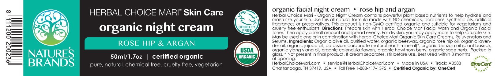 Herbal Choice Mari Night Cream