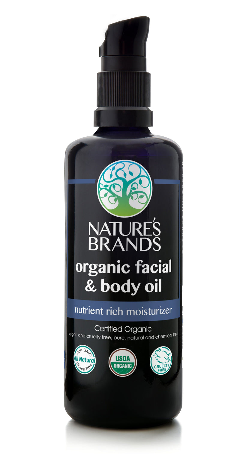 Herbal Choice Mari Organic Facial And Body Oil - Herbal Choice Mari Organic Facial And Body Oil - 3.4floz