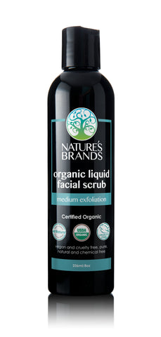 Herbal Choice Mari Organic Liquid Facial Scrub, Medium Exfoliation