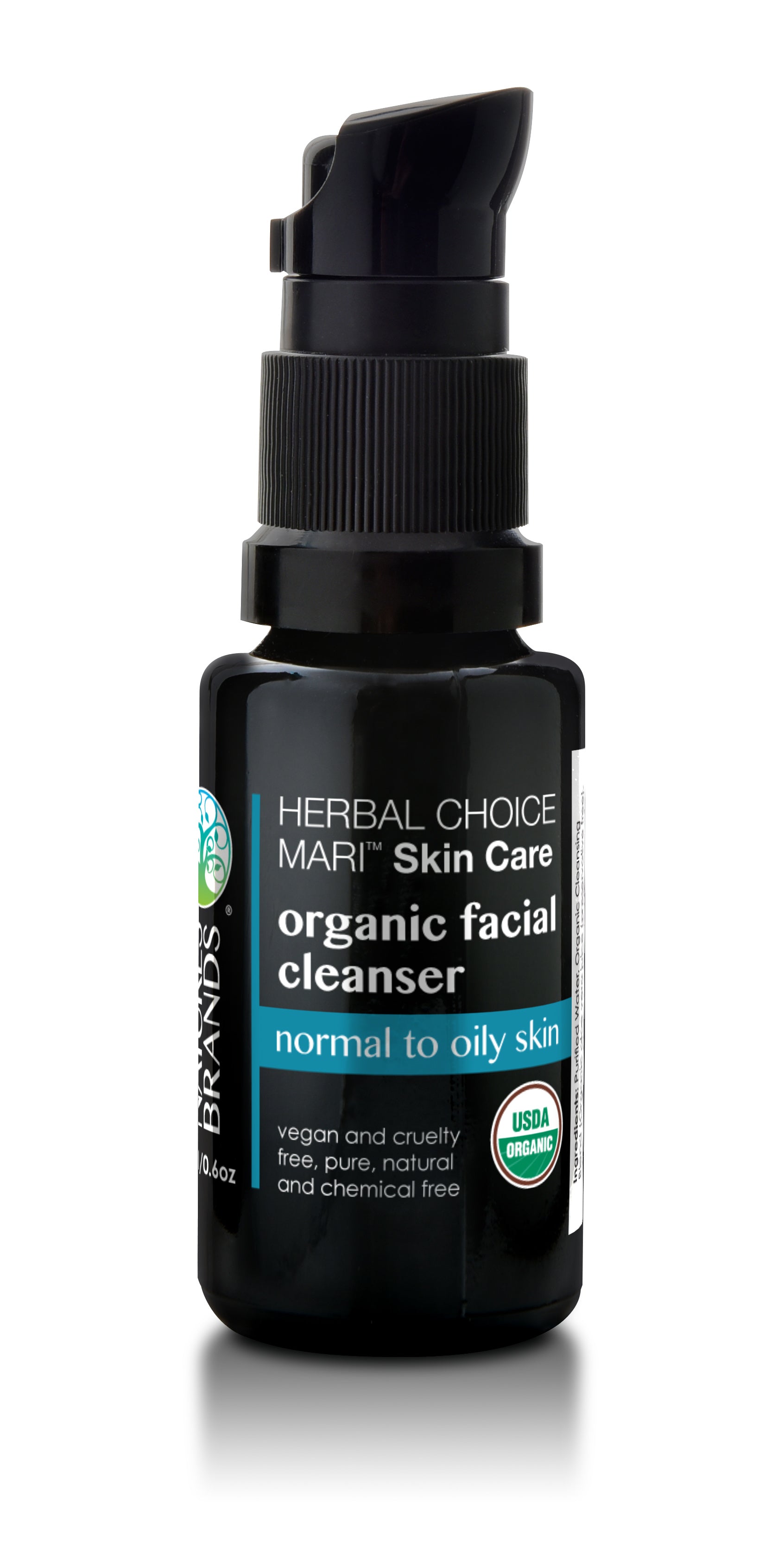 Herbal Choice Mari Organic Facial Cleanser, Normal to Oily Skin