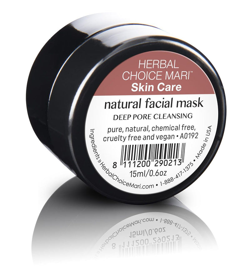 Herbal Choice Mari Natural Facial Mask - Herbal Choice Mari Natural Facial Mask - 0.5floz
