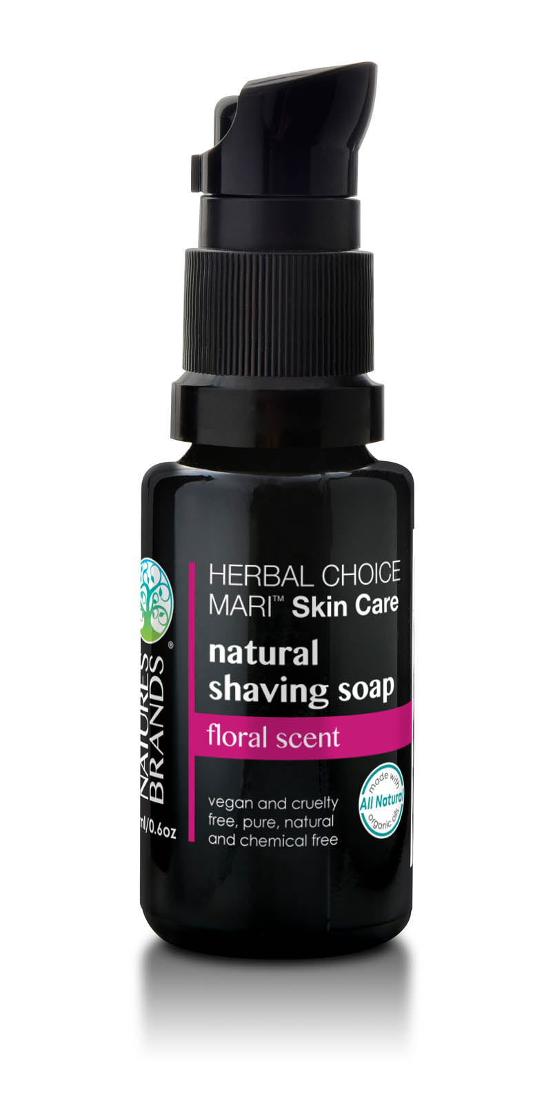 Herbal Choice Mari Natural Shaving Soap; Made with Organic