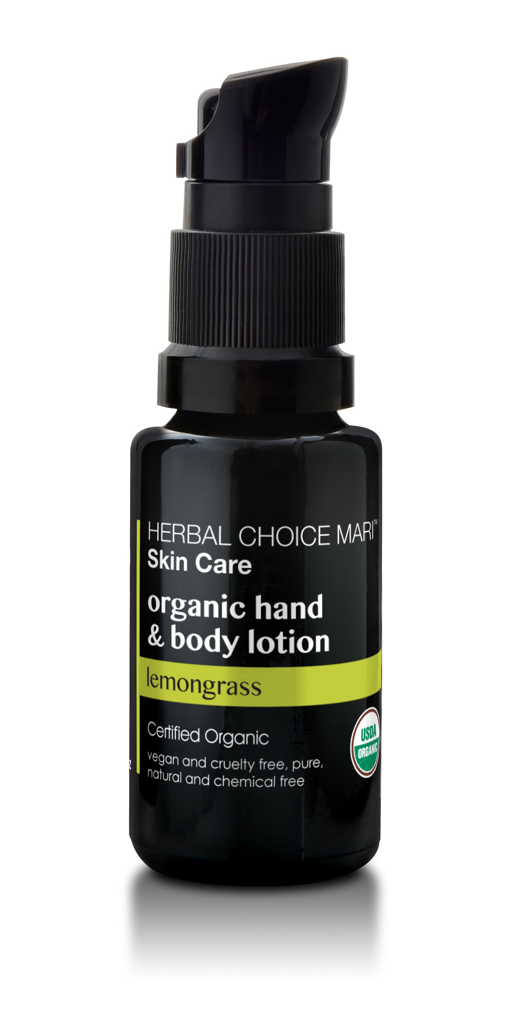 Herbal Choice Mari Organic Hand And Body Lotion, Lemongrass