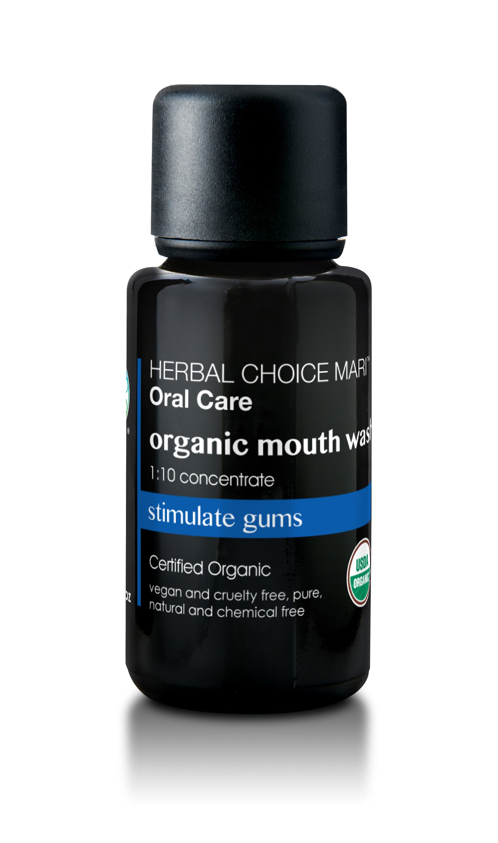 Herbal Choice Mari Organic Mouth Wash, 1:10 Concentrate