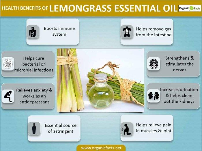 Herbal Choice Mari Organic Lemongrass Essential Oil; 0.3floz Glass