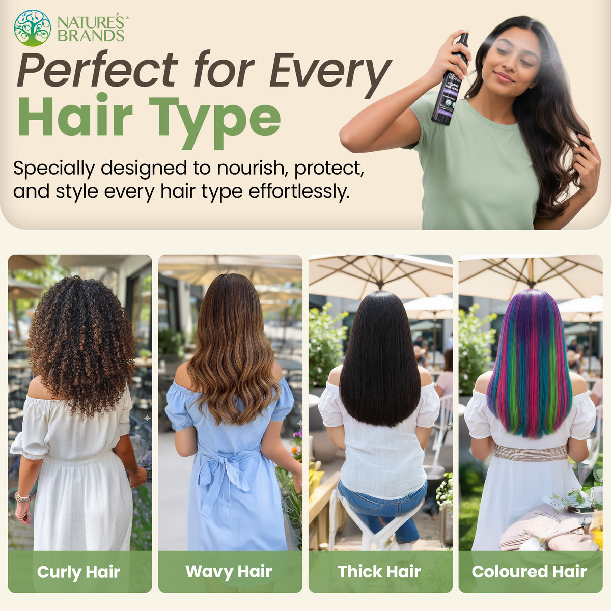 Hair Spray Organic by Herbal Choice Mari- No Toxic Synthetic Chemicals