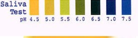 Acid-2-Alkaline pH Test Kit (3 inch Litmus pH Paper with Color Coded Guide)