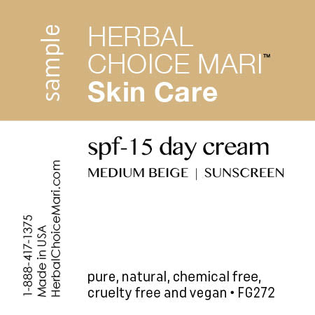 Herbal Choice Mari Natural SPF 15 Day Cream - Herbal Choice Mari Natural SPF 15 Day Cream - Herbal Choice Mari Natural SPF 15 Day Cream