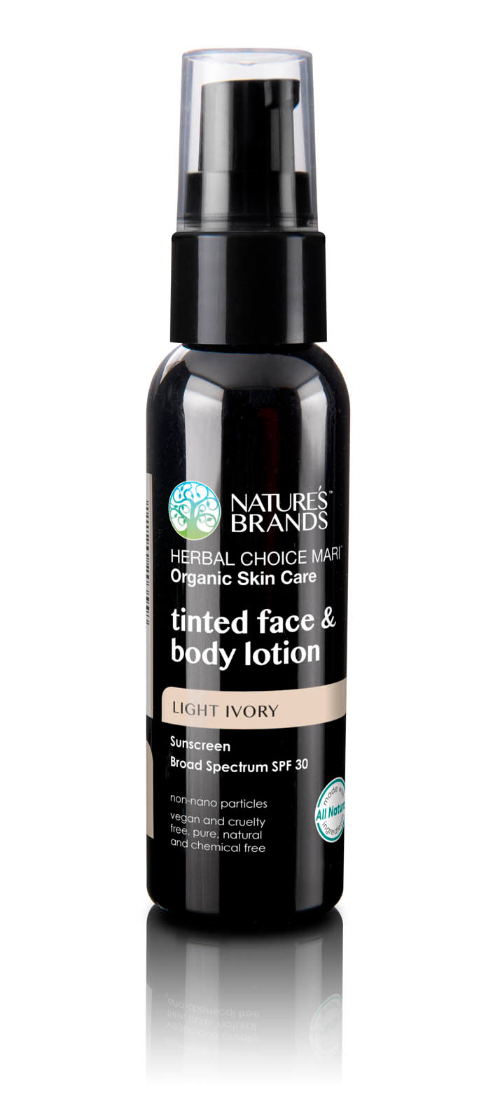 Herbal Choice Mari Natural SPF 30 Tinted Face And Body Lotion