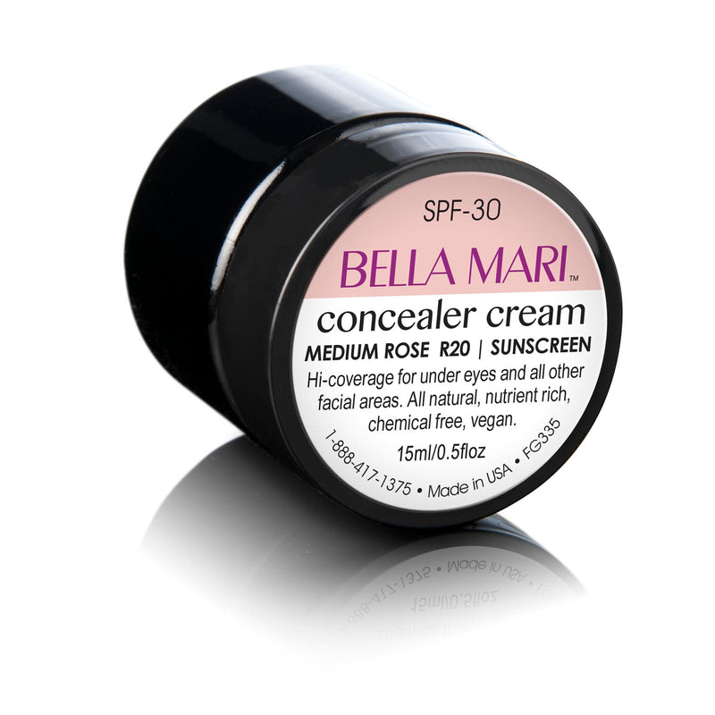 Bella Mari Natural Concealer Cream - Bella Mari Natural Concealer Cream - Bella Mari Natural Concealer Cream