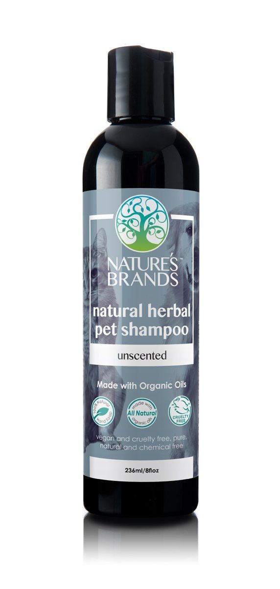 Herbal Choice Mari Natural Pet Shampoo, Unscented; Made with Organic - Herbal Choice Mari Natural Pet Shampoo, Unscented; Made with Organic - 8floz