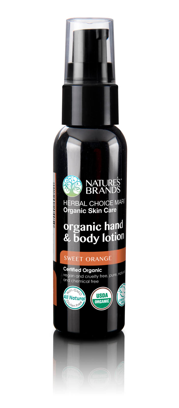Herbal Choice Mari Organic Hand And Body Lotion, Sweet Orange