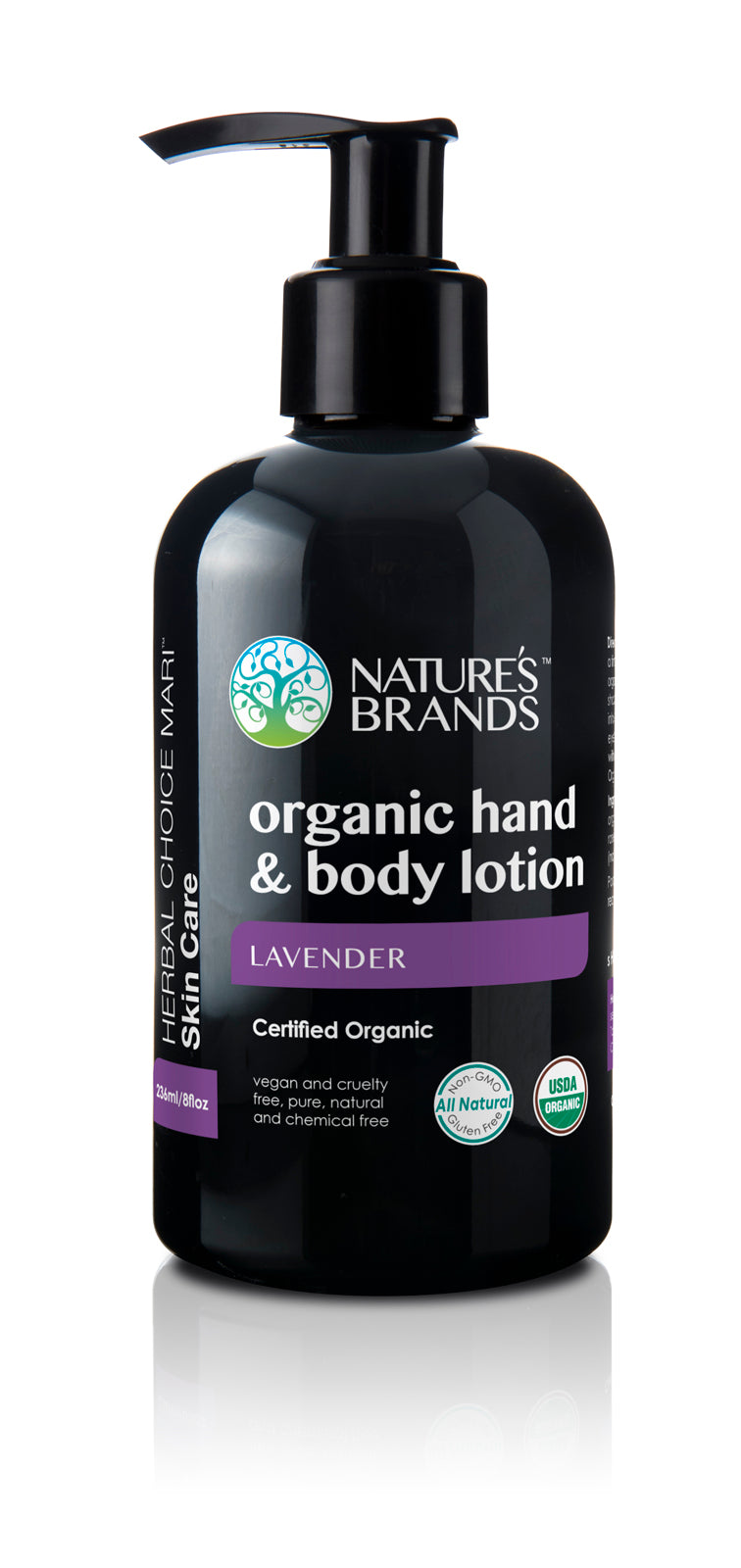 Herbal Choice Mari Organic Hand And Body Lotion, Lavender