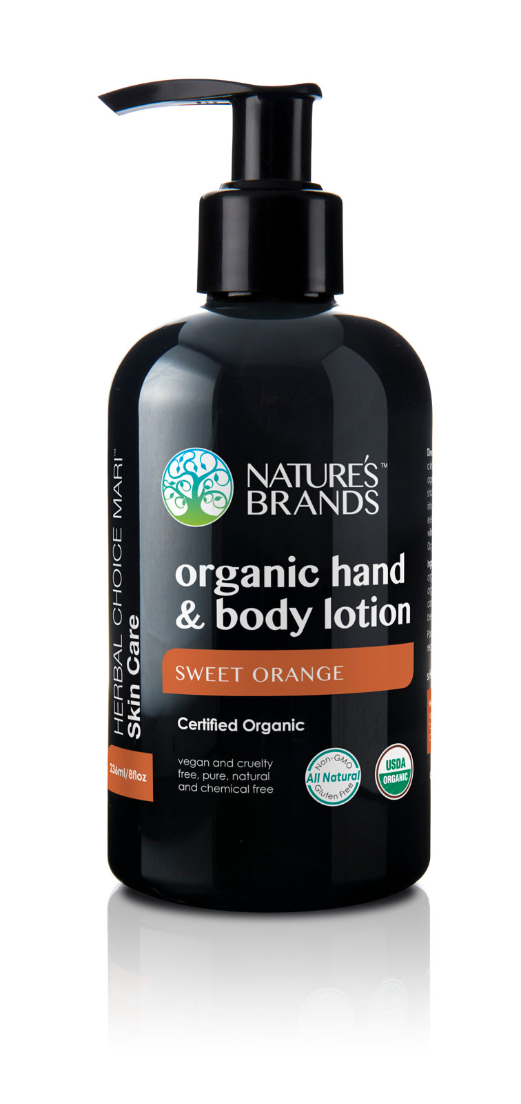 Herbal Choice Mari Organic Hand And Body Lotion, Sweet Orange