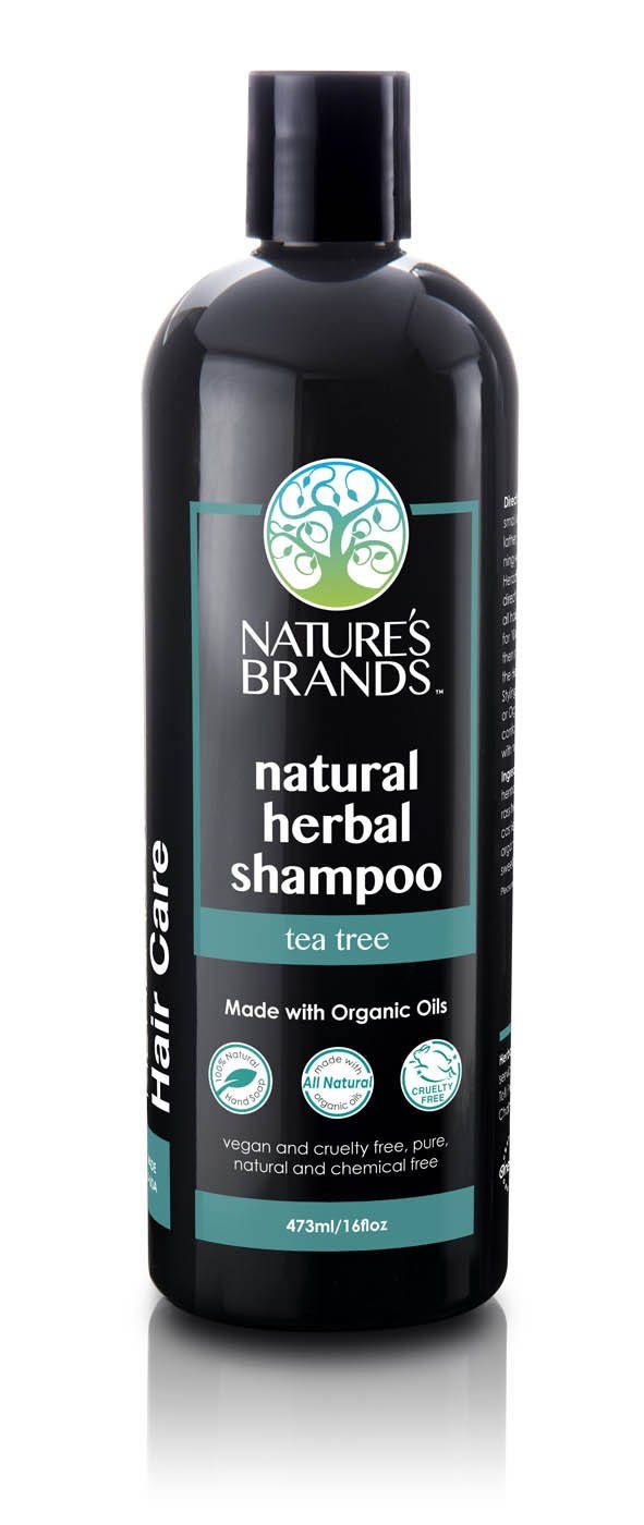 Herbal Choice Mari Natural Shampoo, Tea Tree; Made with Organic - Herbal Choice Mari Natural Shampoo, Tea Tree; Made with Organic - 16floz