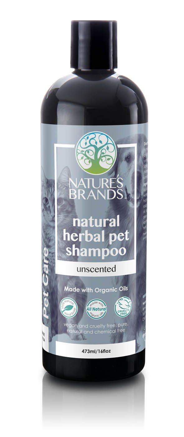 Herbal Choice Mari Natural Pet Shampoo, Unscented; Made with Organic - Herbal Choice Mari Natural Pet Shampoo, Unscented; Made with Organic - 16floz