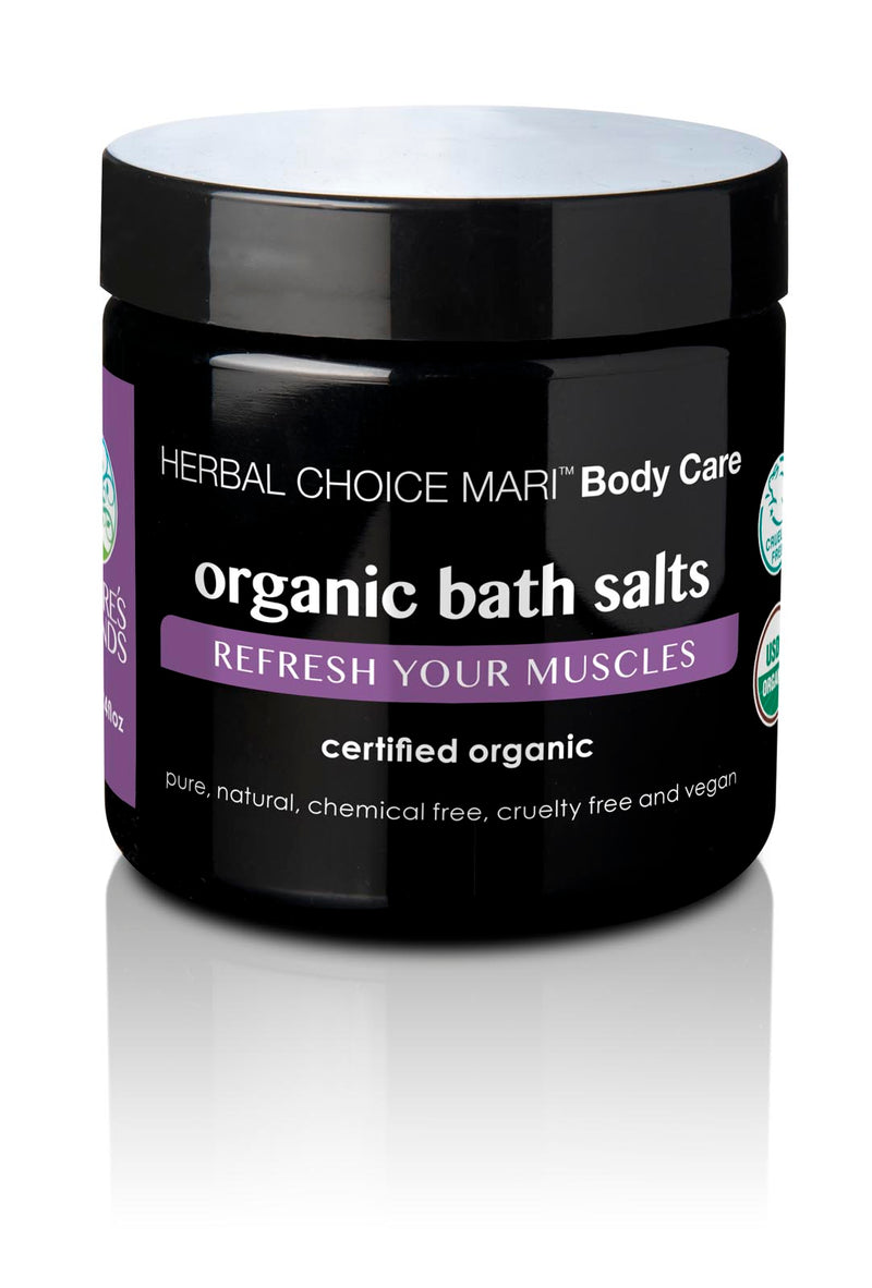 Herbal Choice Mari Organic Bath Salts, Refresh Your Muscles - Herbal Choice Mari Organic Bath Salts, Refresh Your Muscles - Herbal Choice Mari Organic Bath Salts, Refresh Your Muscles