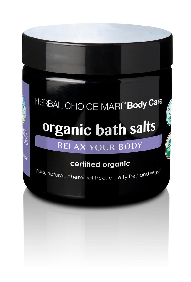 Herbal Choice Mari Organic Bath Salts, Relax Your Body - Herbal Choice Mari Organic Bath Salts, Relax Your Body - Herbal Choice Mari Organic Bath Salts, Relax Your Body