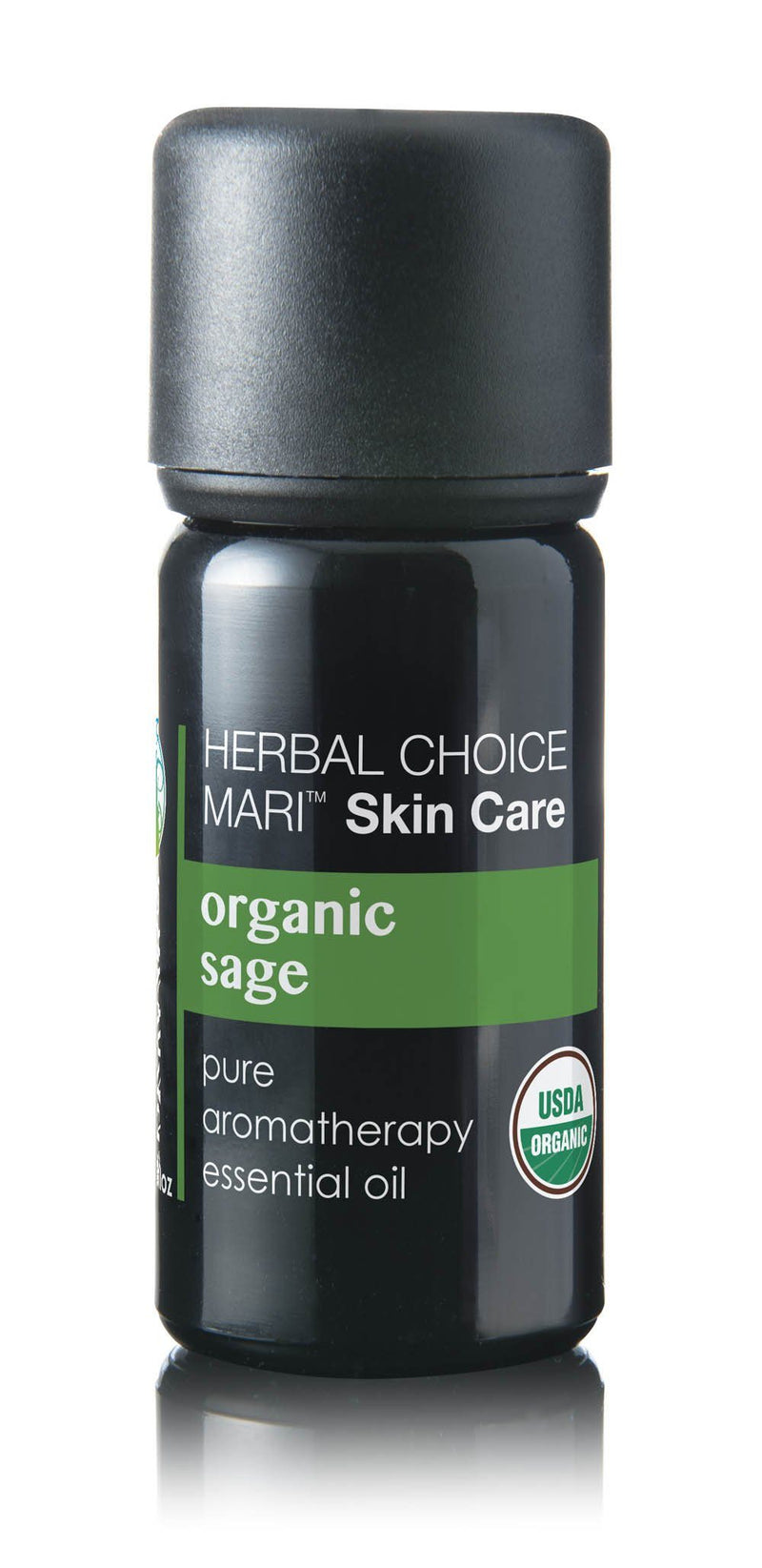 Herbal Choice Mari Organic Sage Essential Oil; 0.3floz Glass - Herbal Choice Mari Organic Sage Essential Oil; 0.3floz Glass - Herbal Choice Mari Organic Sage Essential Oil; 0.3floz Glass