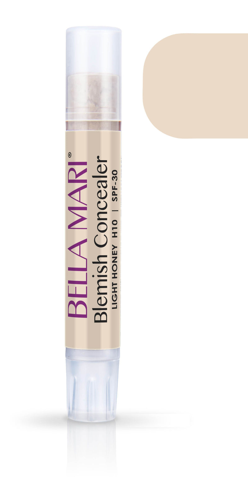 Bella Mari Natural Blemish Concealer Stick; 0.1floz - Bella Mari Natural Blemish Concealer Stick; 0.1floz - Light Honey