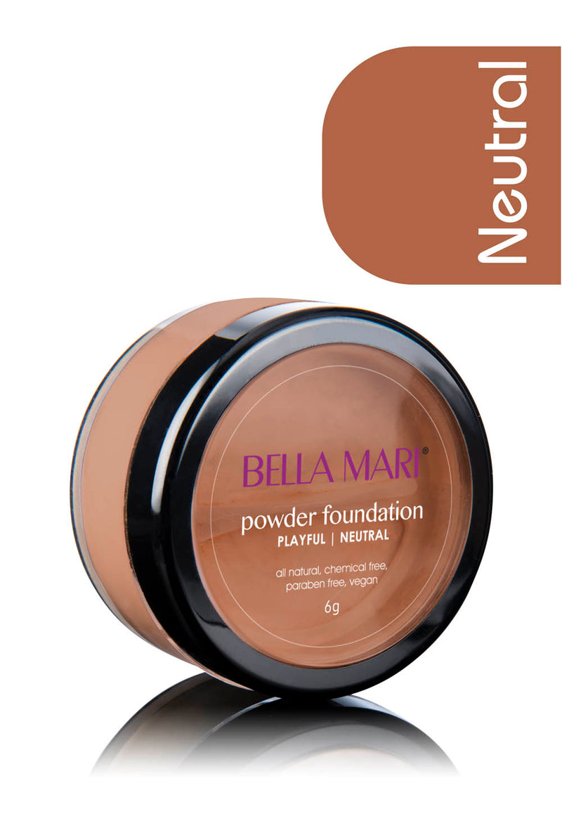 Bella Mari Natural Mineral Powder Foundation - Bella Mari Natural Mineral Powder Foundation - Bella Mari Natural Mineral Powder Foundation