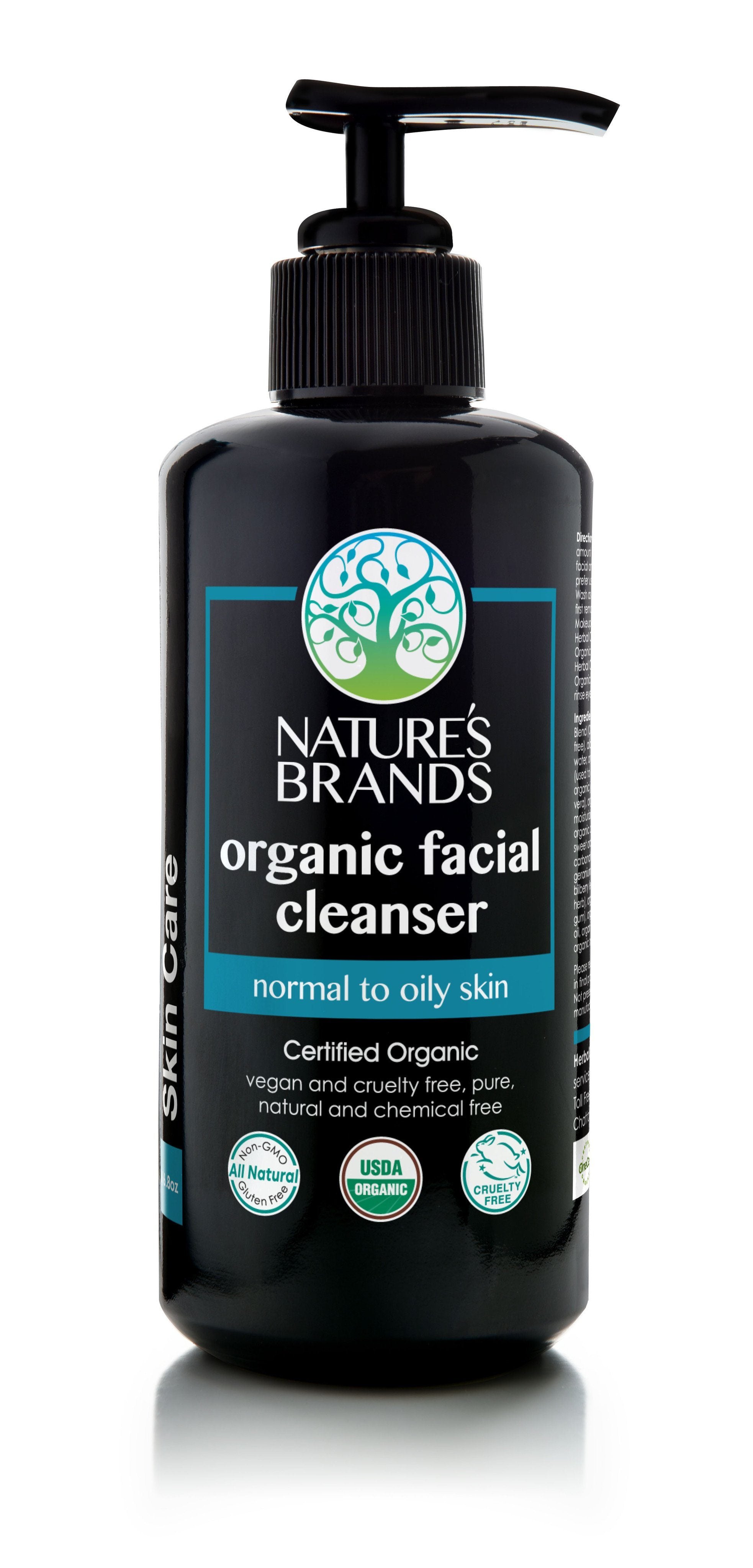 Herbal Choice Mari Organic Facial Cleanser, Normal to Oily Skin