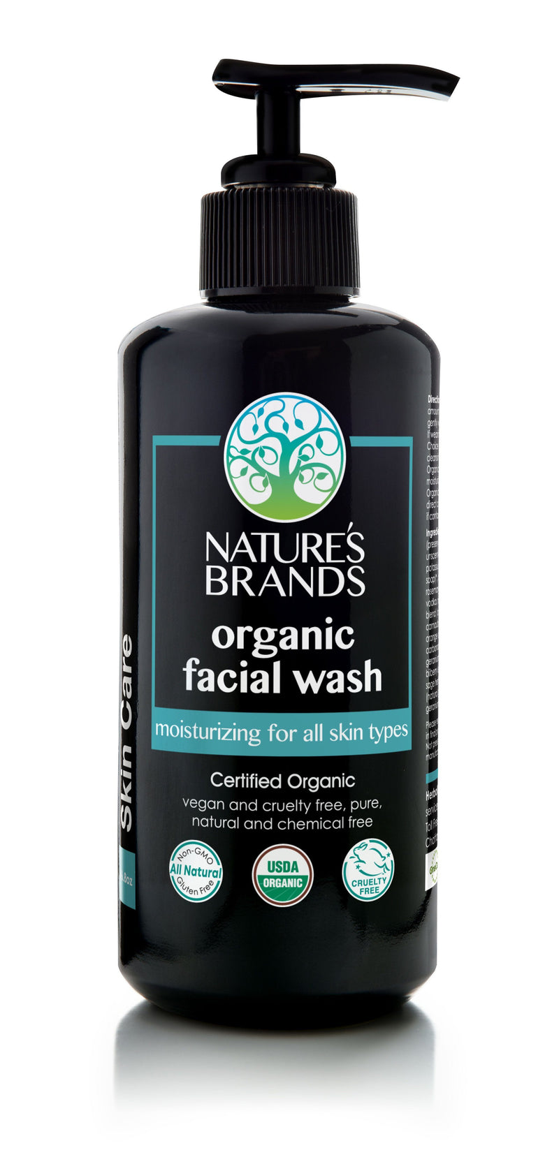 Herbal Choice Mari Organic Facial Wash, Moisturizing for All Skin Types - Herbal Choice Mari Organic Facial Wash, Moisturizing for All Skin Types - 6.8floz