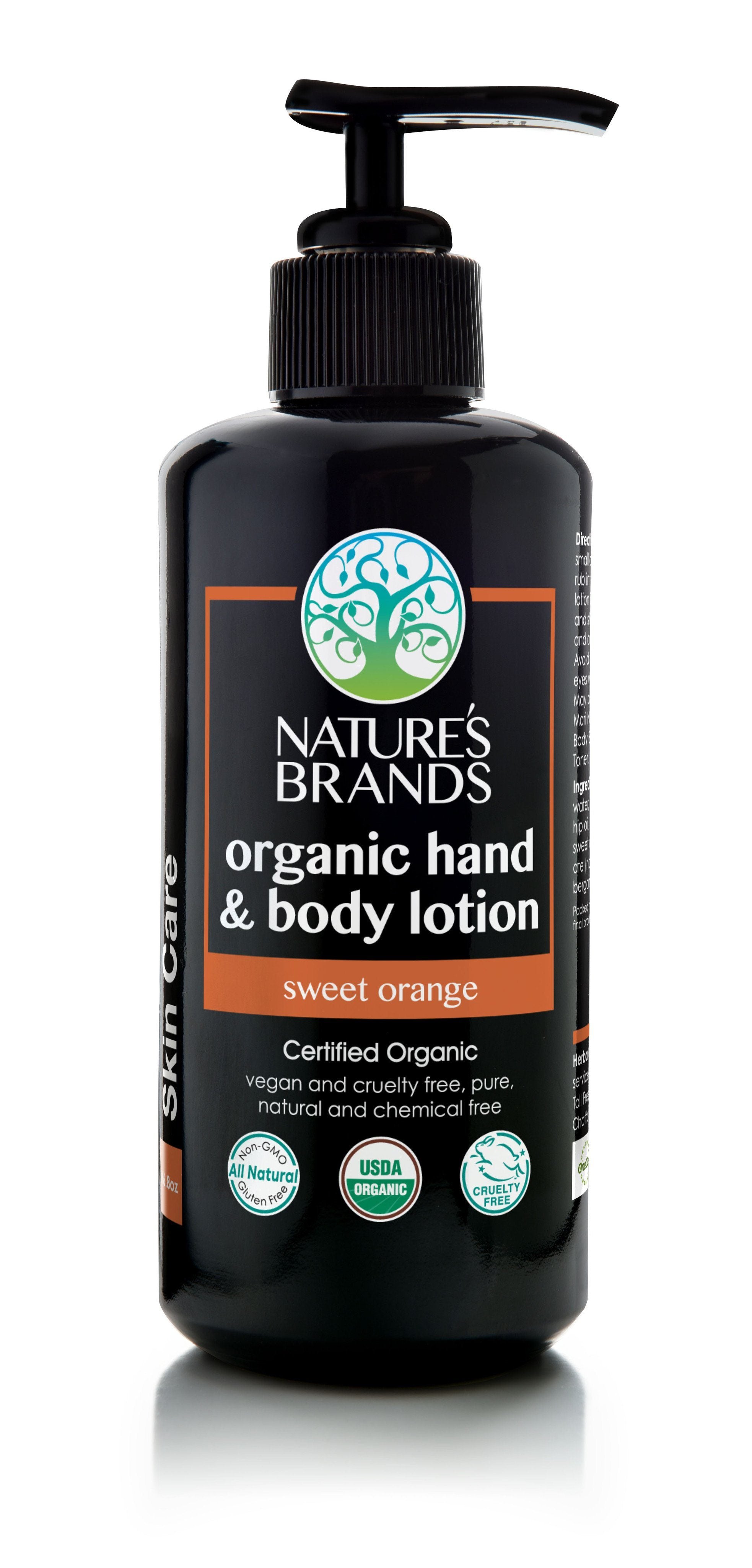 Herbal Choice Mari Organic Hand And Body Lotion, Sweet Orange