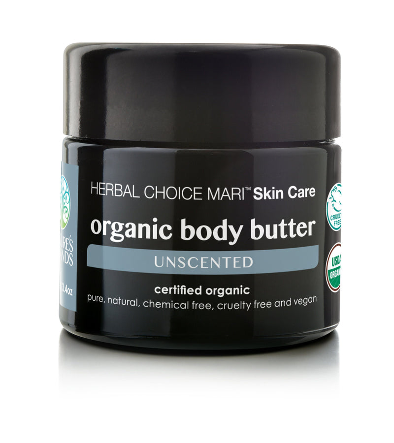 Herbal Choice Mari Organic Body Butter - Herbal Choice Mari Organic Body Butter - 3.4floz