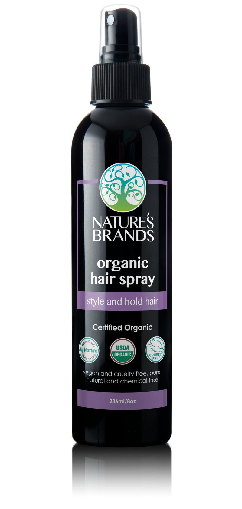 Herbal Choice Mari Organic Hair Spray - Herbal Choice Mari Organic Hair Spray - 8floz