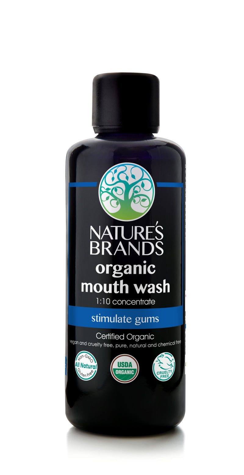 Herbal Choice Mari Organic Mouth Wash, 1:10 Concentrate - Herbal Choice Mari Organic Mouth Wash, 1:10 Concentrate - 3.4floz
