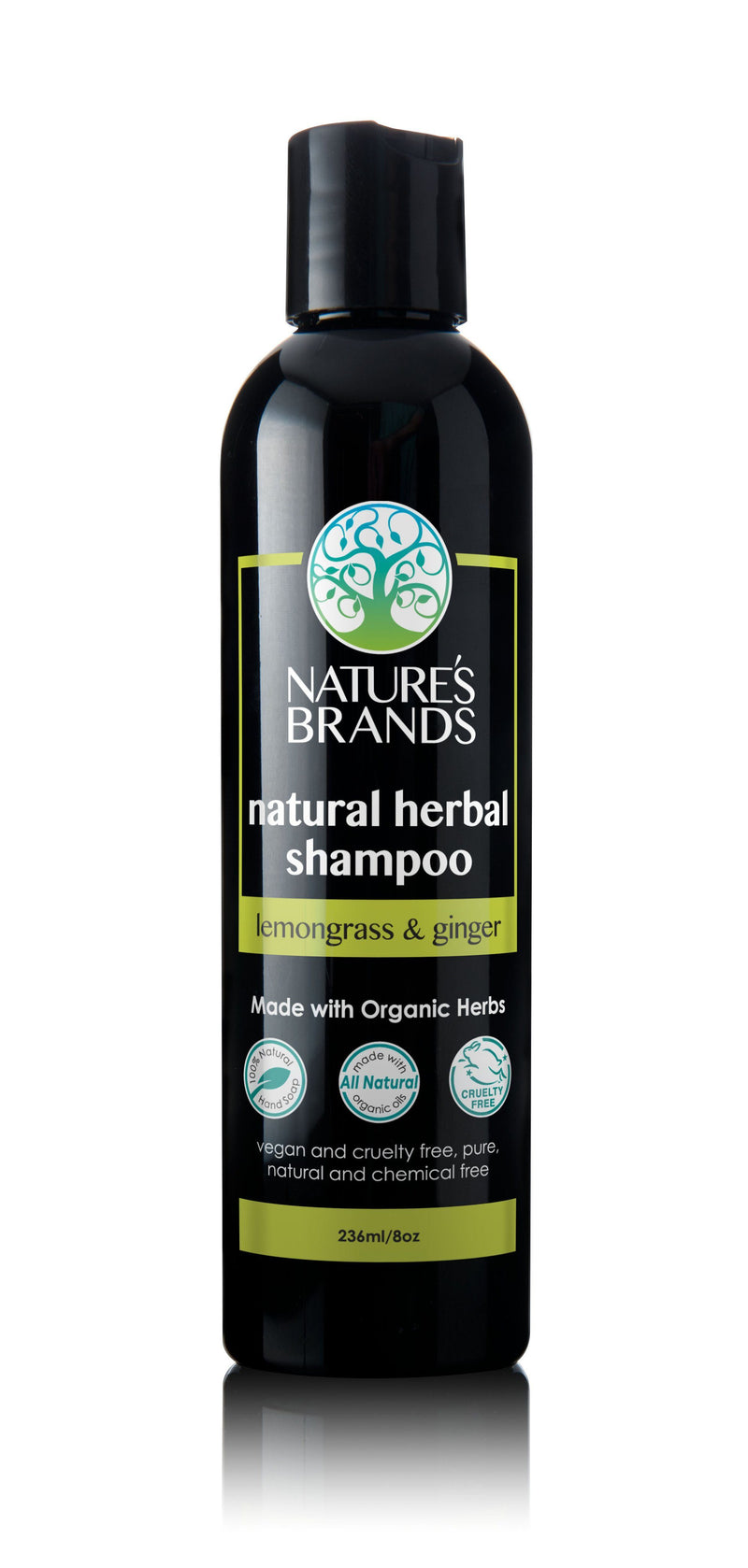 Herbal Choice Mari Natural Shampoo, Lemongrass And Ginger; Made with Organic - Herbal Choice Mari Natural Shampoo, Lemongrass And Ginger; Made with Organic - 8floz