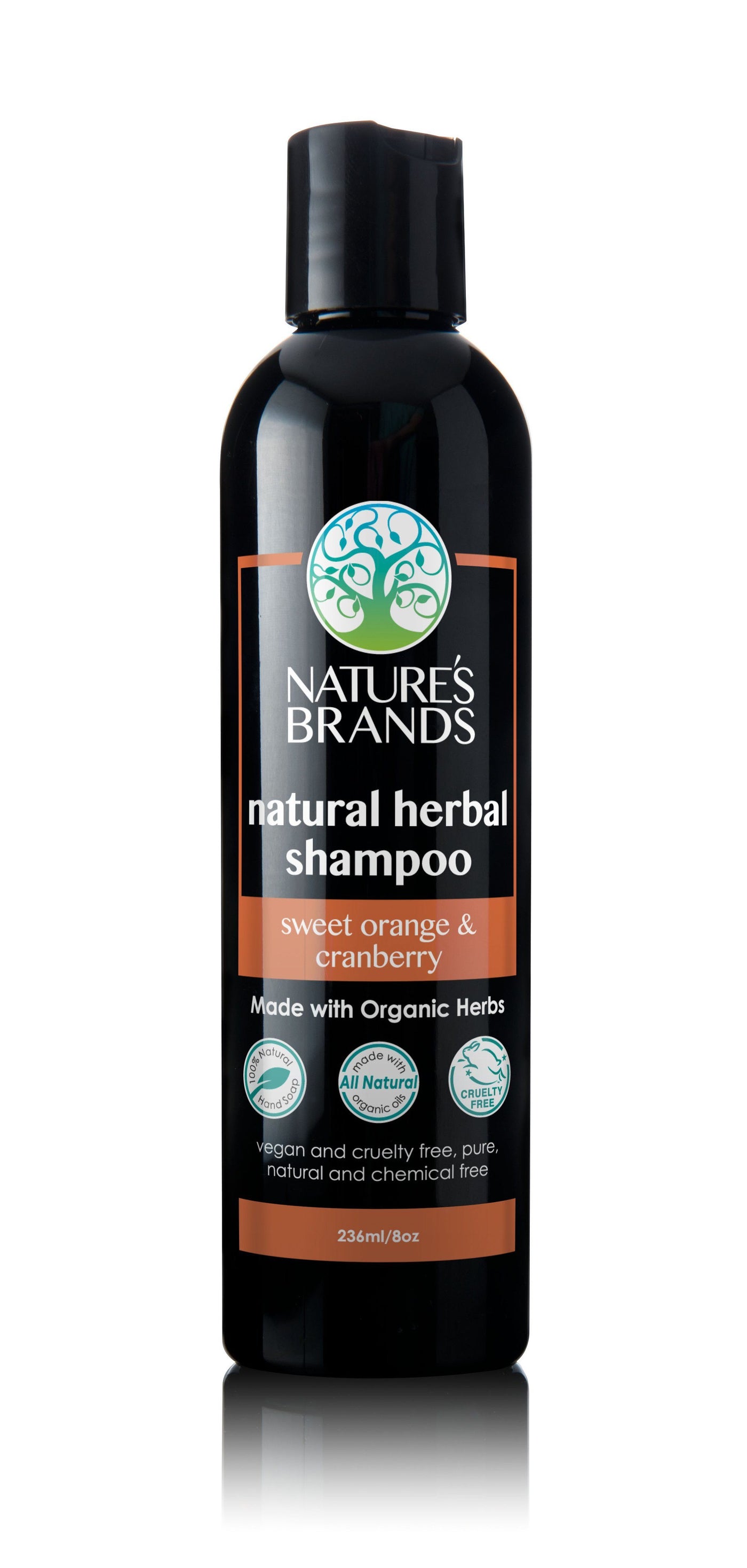Herbal Choice Mari Natural Shampoo, Sweet Orange And Cranberry