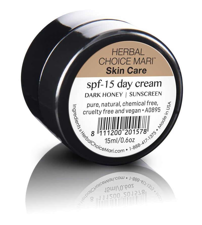 Herbal Choice Mari Natural SPF 15 Day Cream - Herbal Choice Mari Natural SPF 15 Day Cream - 0.5floz