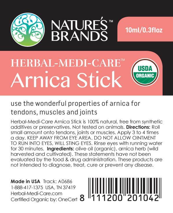 Herbal-Medi-Care Organic Arnica Stick; 0.3floz - Herbal-Medi-Care Organic Arnica Stick; 0.3floz - Herbal-Medi-Care Organic Arnica Stick; 0.3floz