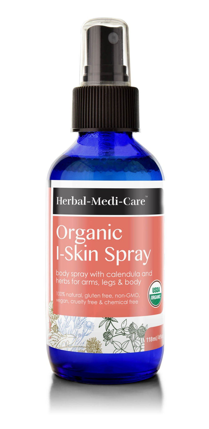 Herbal-Medi-Care Organic I-Skin (Itchy) Spray; 4floz - Herbal-Medi-Care Organic I-Skin (Itchy) Spray; 4floz - Herbal-Medi-Care Organic I-Skin (Itchy) Spray; 4floz