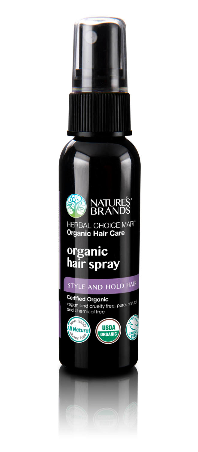 Organic Hair Spray by Herbal Choice Mari- No Toxic Synthetic Chemicals - Organic Hair Spray by Herbal Choice Mari- No Toxic Synthetic Chemicals - Organic Hair Spray by Herbal Choice Mari- No Toxic Synthetic Chemicals