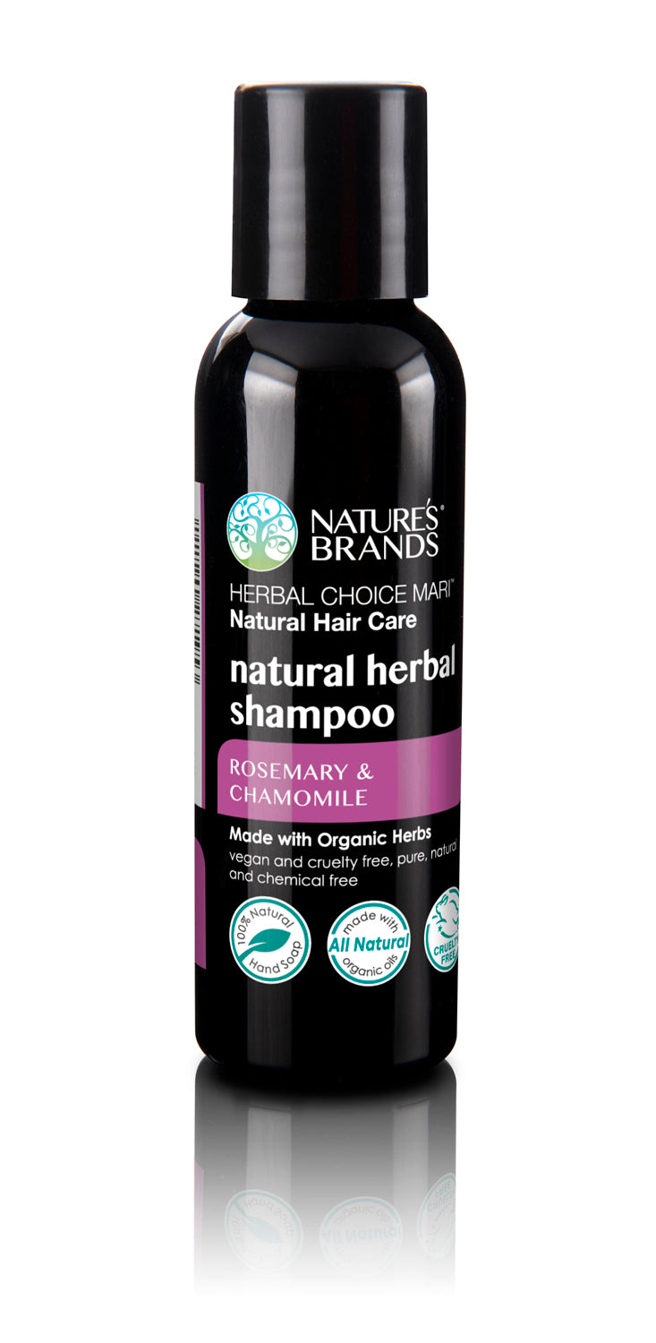 Herbal Choice Mari Natural Shampoo, Rosemary And Chamomile; Made with Organic