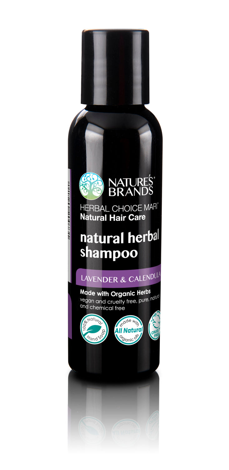 Herbal Choice Mari Natural Shampoo, Lavender And Calendula; Made with Organic